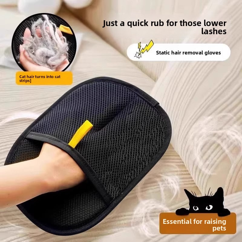 Pet Electrostatic Hair Removal Gloves
