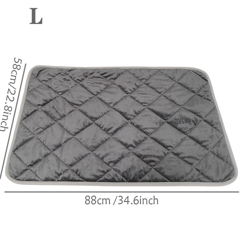 Pet Heating Blanket crystal super soft 58*88cm Pet Heating Blanket Paw&Meow