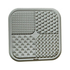 Pet silicone lickable dish