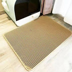 Double-Layer Thickened Cat Litter Mat