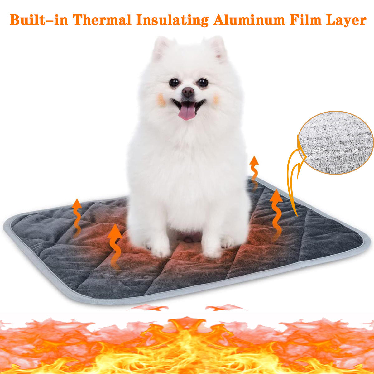 Pet Heating Blanket Pet Heating Blanket Paw&Meow