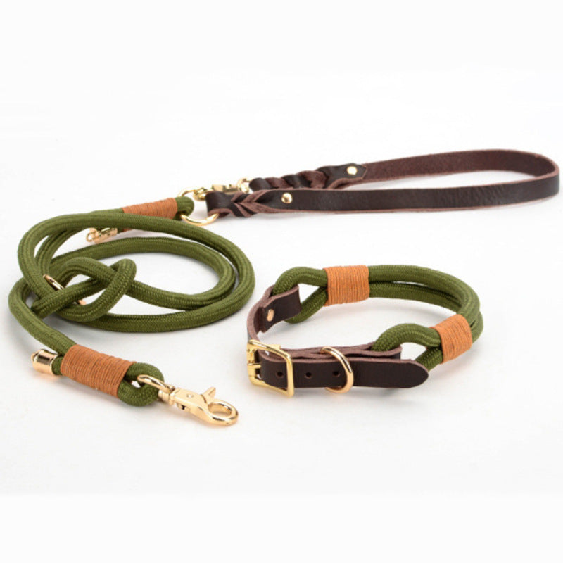Adjustable Pet Leash and Collar