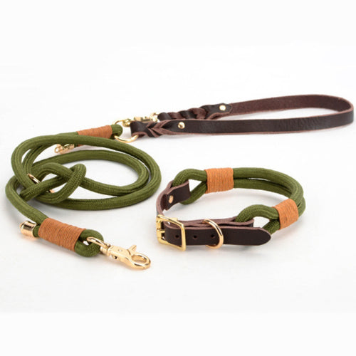 Adjustable Pet Leash and Collar