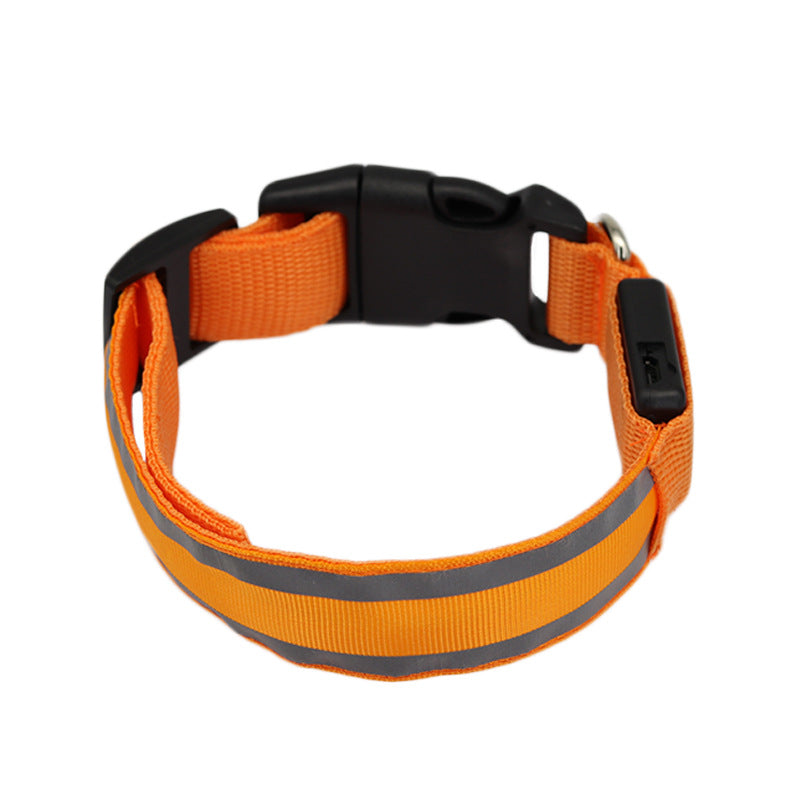 USB Rechargeable LED Reflective Dog Collar