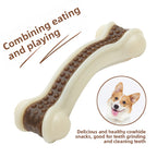 Pet Dog Molar Curved Bone Durable Chewing Toy Bone My store