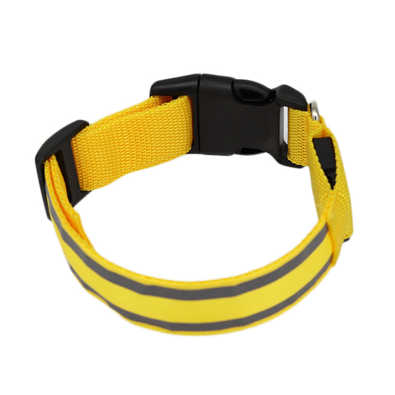 USB Rechargeable LED Reflective Dog Collar