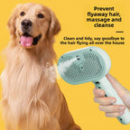 Pet Spray Grooming Comb with Hair Removal