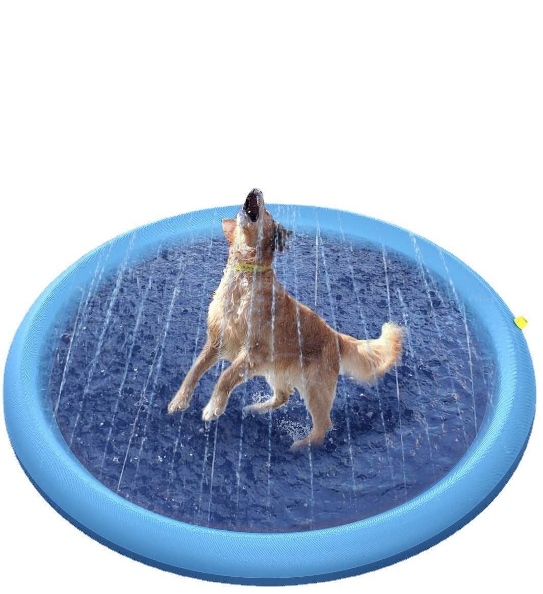 Dog water spray mat
