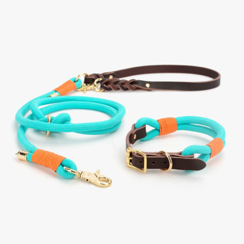 Adjustable Pet Leash and Collar