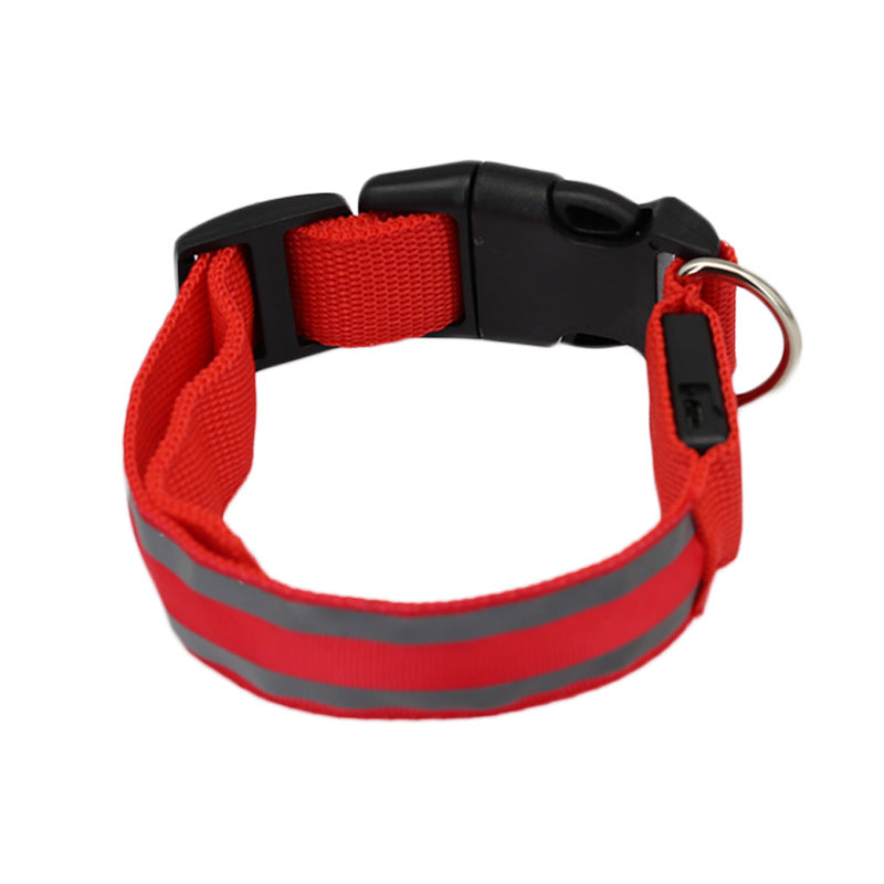 USB Rechargeable LED Reflective Dog Collar