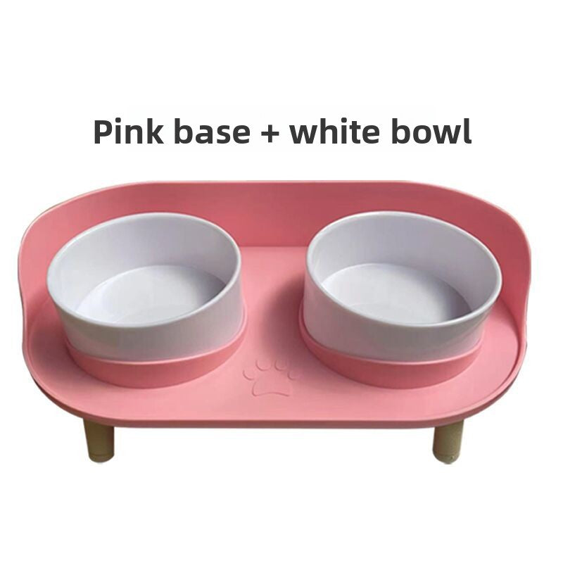 Half-Moon Double Food Bowl
