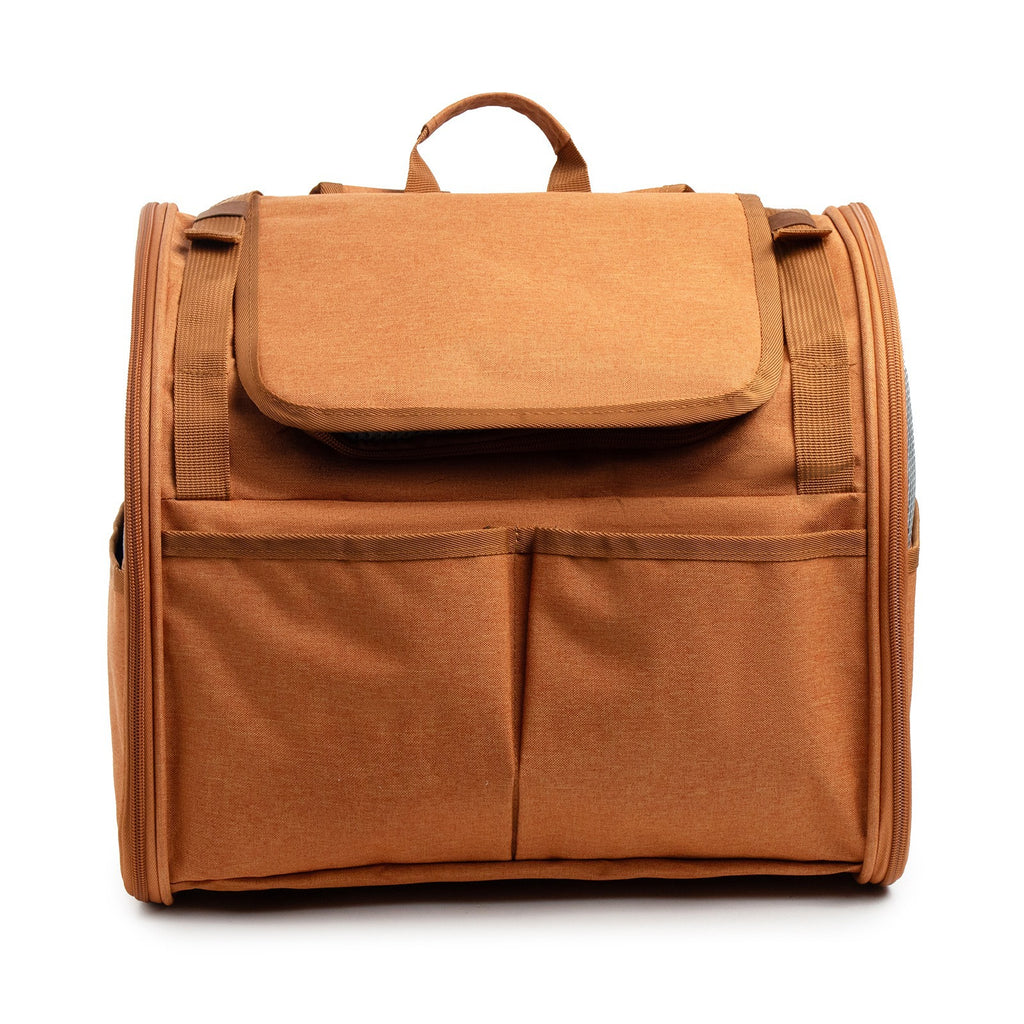 Expandable Breathable Pet Carrier Backpack with Ventilation