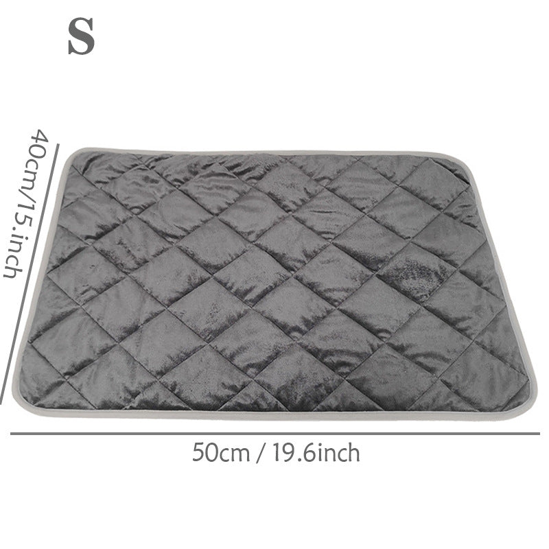 Pet Heating Blanket crystal super soft 40*50cm Pet Heating Blanket Paw&Meow