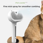 Pet Spray Grooming Comb with Hair Removal