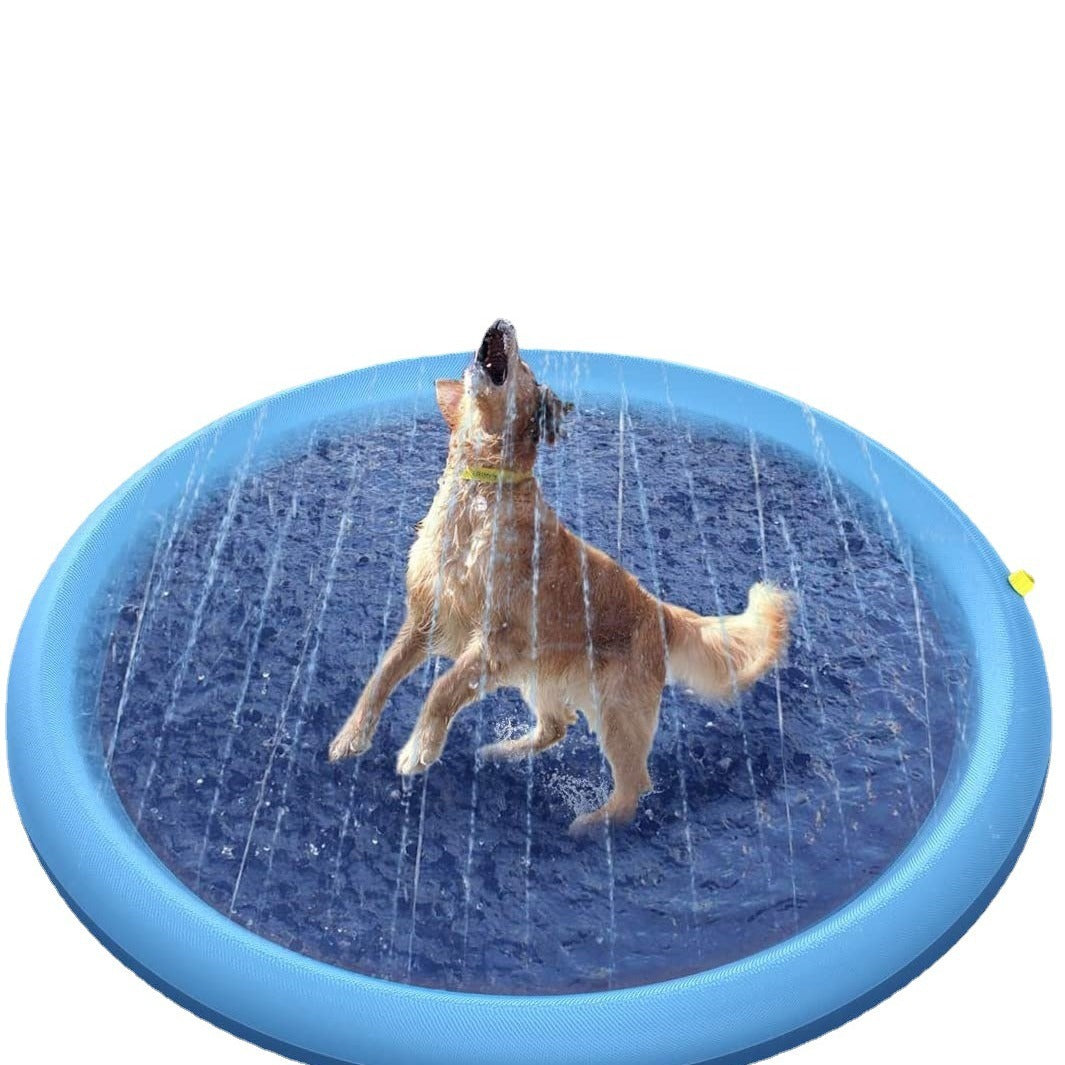 Dog water spray mat