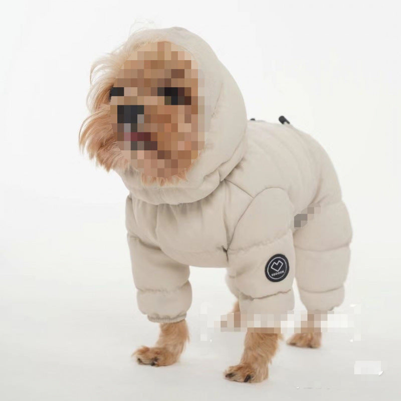 Pet dog warm clothing