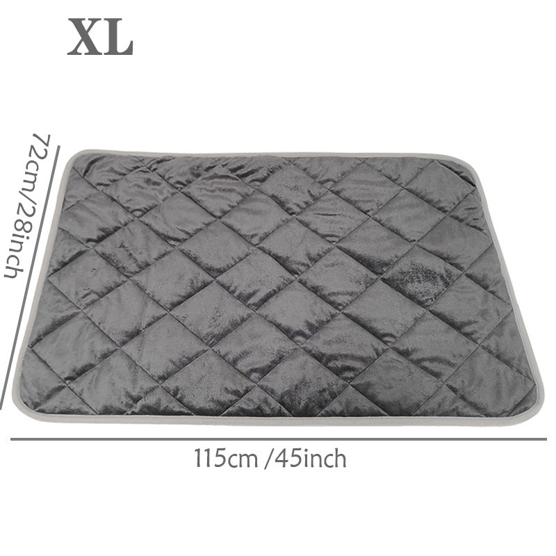 Pet Heating Blanket crystal super soft 72*115cm Pet Heating Blanket Paw&Meow