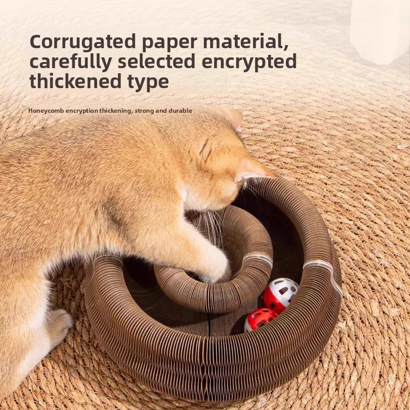 Piano cat scratching pad