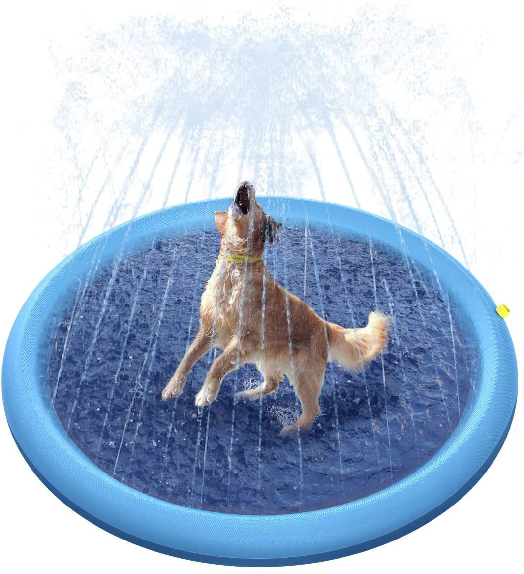 Dog water spray mat