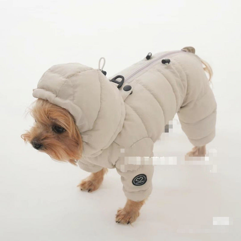Pet dog warm clothing