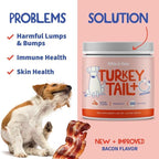 Pet Probiotics Turkey Tail Supplement for Digestive Health