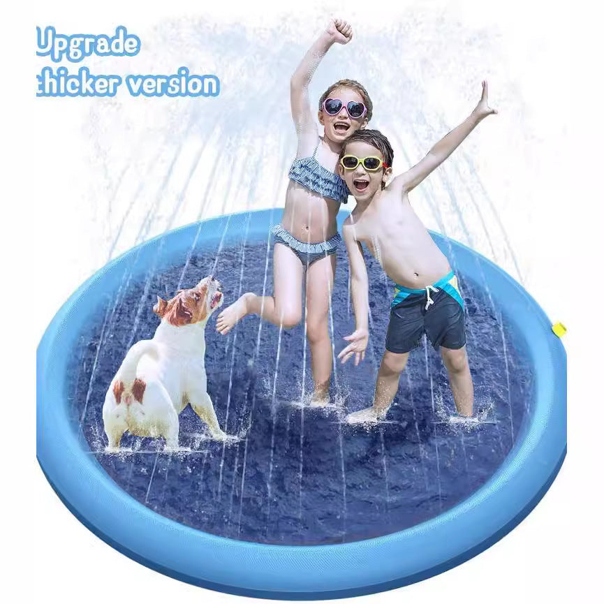 Dog water spray mat