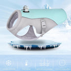 Summer Dog Cooling Vest Breathable Adjustable Pet Clothing
