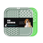 Pet silicone lickable dish
