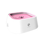 Pet Bowl Dog Drinking Bowl with Floating Design Pink Dog drinking bowl My Store